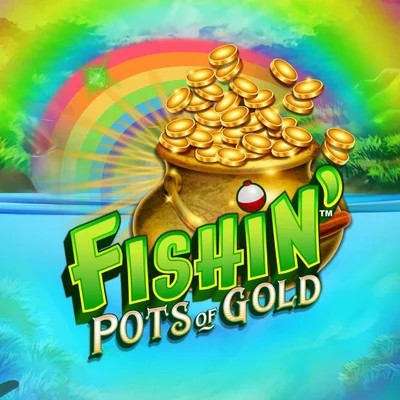 Slots logo of Fishin Pots Of Gold from Gameburger Studios at BalooBet Casino