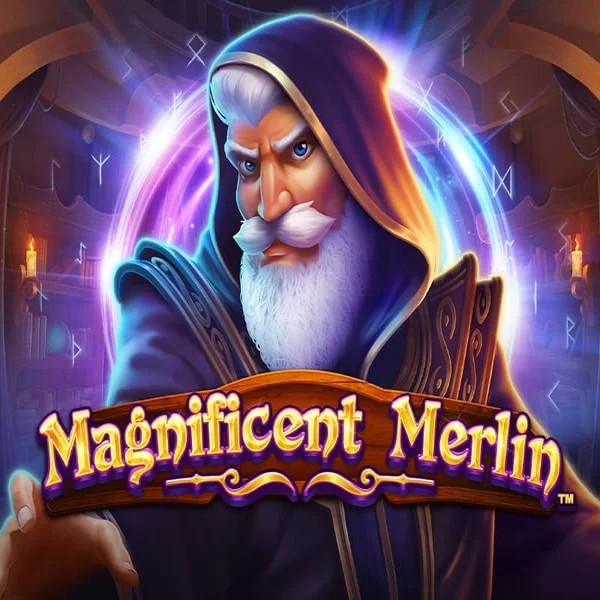 Official Slots logo: Magnificent Merlin by Greentube at BalooBet Casino